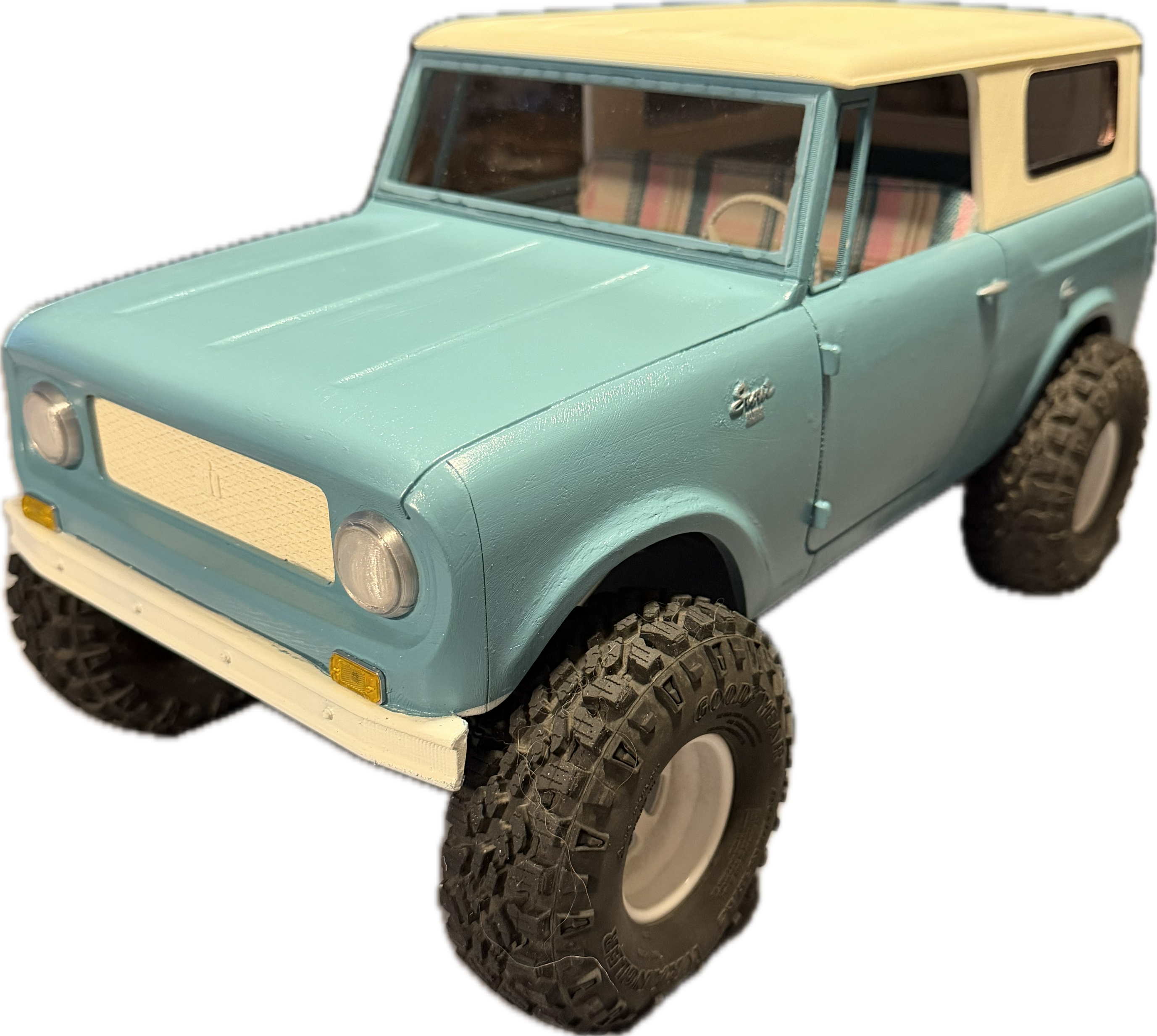 1/10 scale Scout for Axial 10.3 Coyote and New builders kit