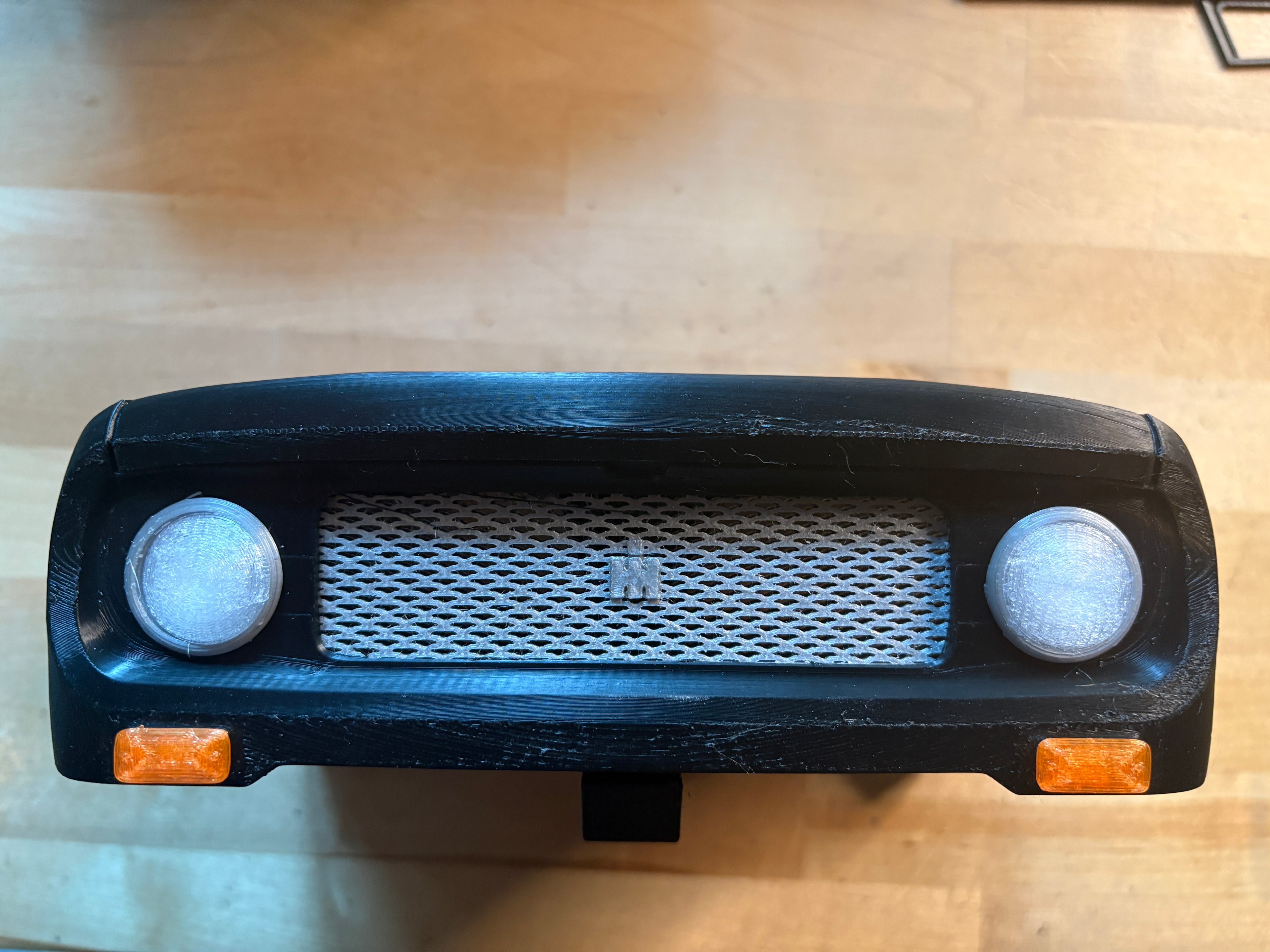RC 3D Fab Factory 1/10 Scout Kit (Truck Top) for Axial 10.3 coyote and new builders kit. For Basecamp, CJ7 and SR5 need AXI-2997 bumper mount. One week lead time (Copy)