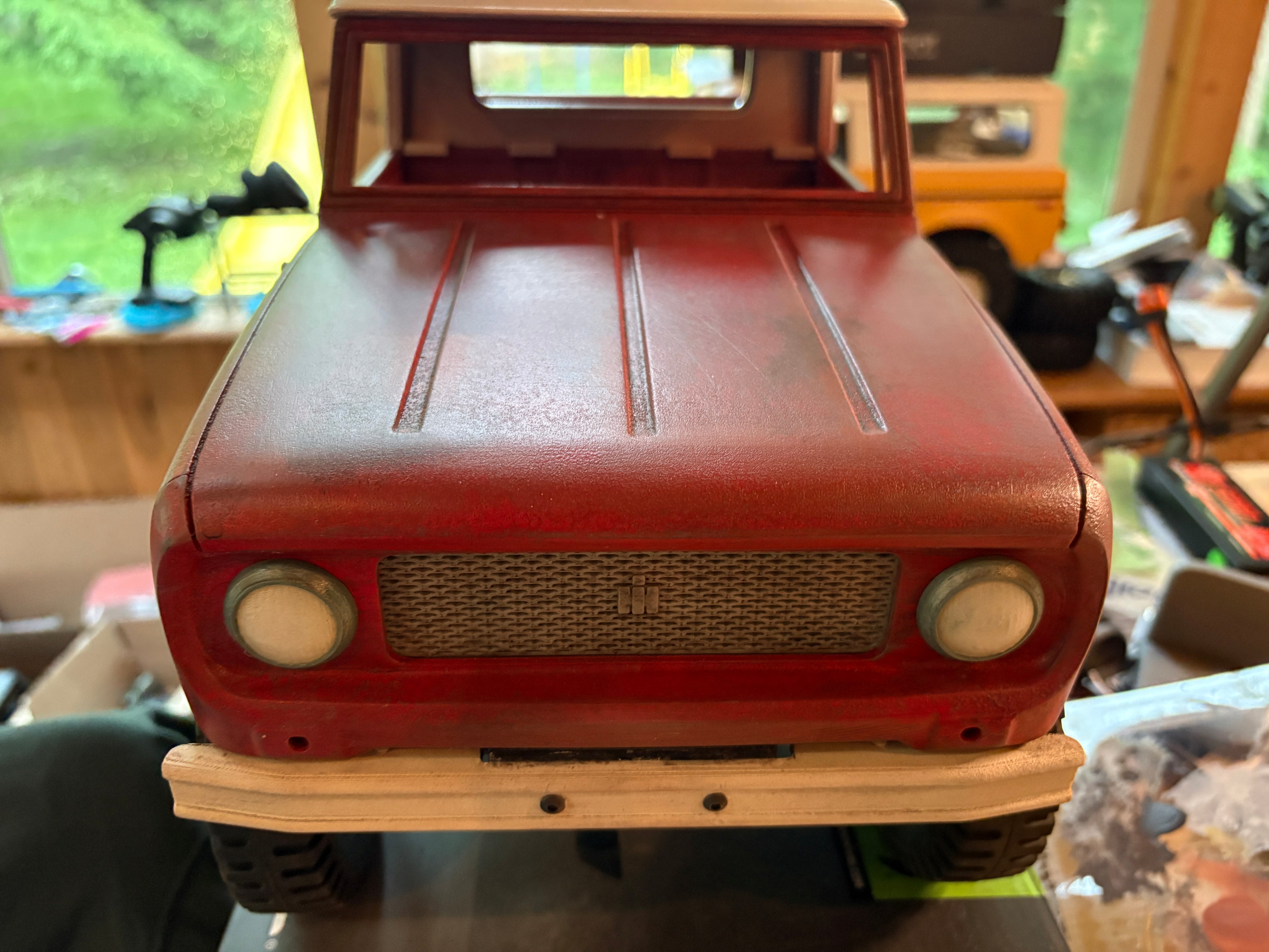 1/10 scale Scout on axial 10.3 roller
